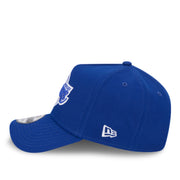 New Era Los Angeles Lakers Dark Blue 9FORTY A-Frame Snapback Hat side view