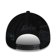 Mexico Baseball Anniversary Black 9Forty A-Frame Snapback Hat back view