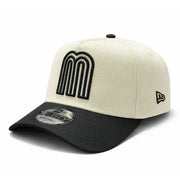 Mexico Baseball Chrome Black 9Forty A-Frame Snapback Hat