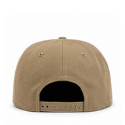 New Era Mexico Khaki Brown 9FIFTY Snapback Hat back view