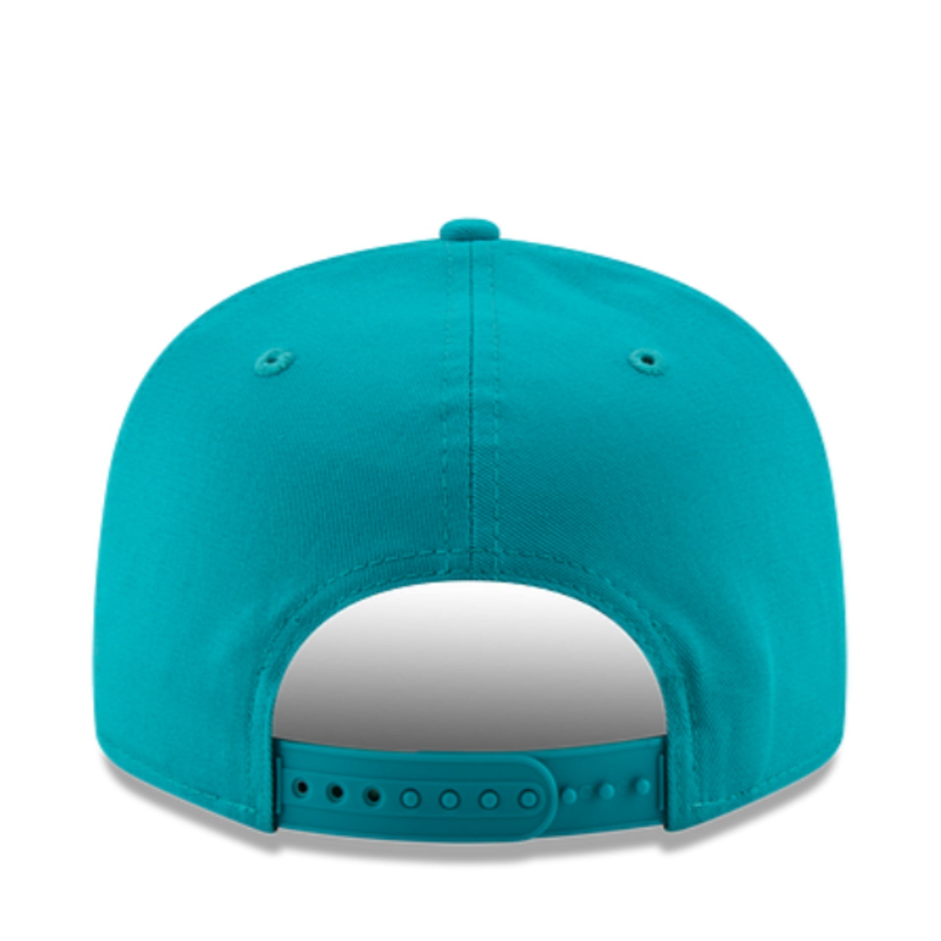 New Era Miami Dolphins 9FIFTY Snapback Hat Teal back view