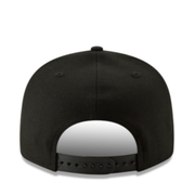 New Era Milwaukee Bucks Black 9FIFTY Snapback | NBA Hat back view