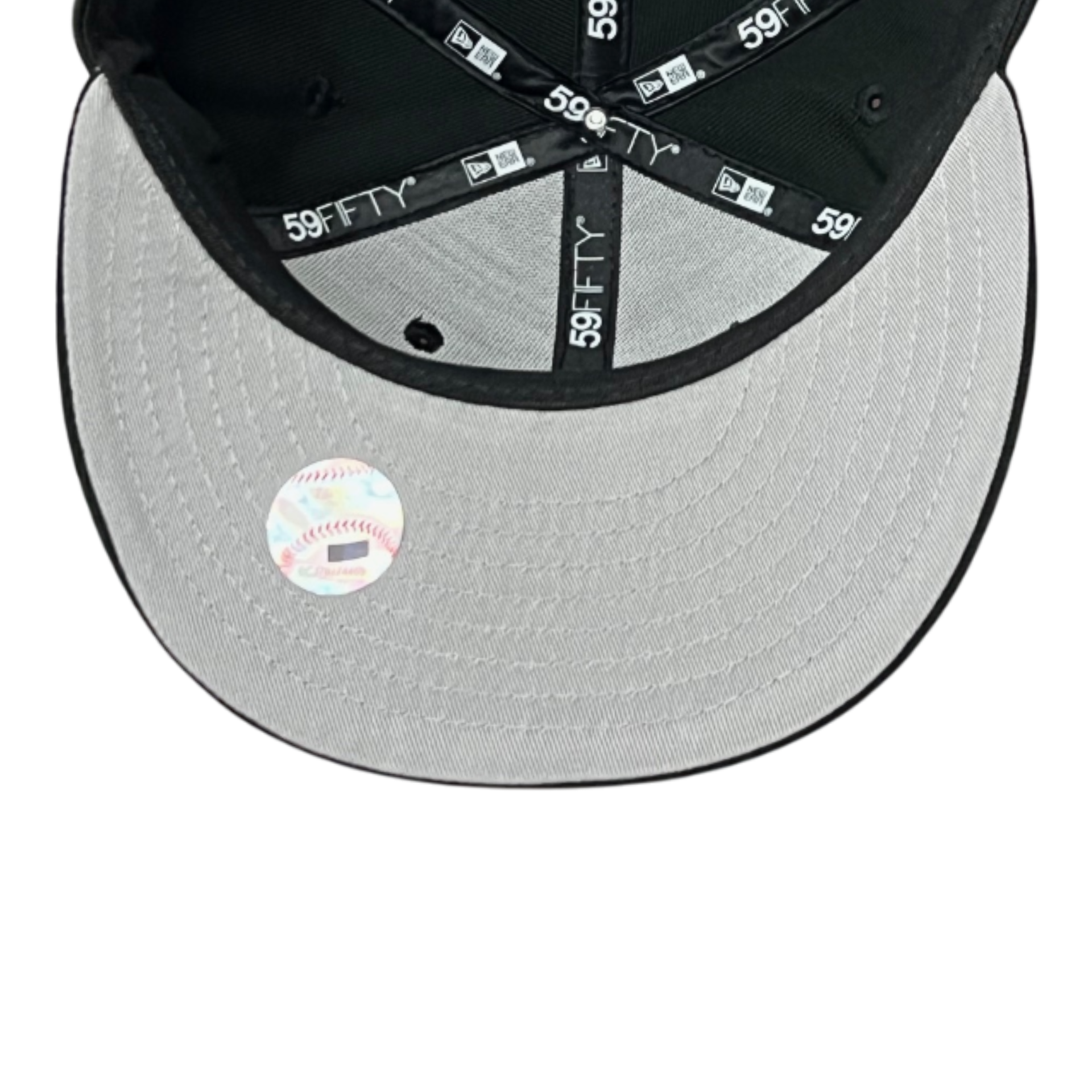 Gray Under Visor of Minnesota Twins 1987 World Series Black White 59FIFTY Fitted Hat