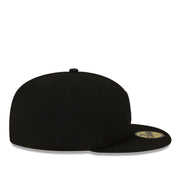 New Era Minnesota Twins TC Black on Black 59FIFTY Fitted Hat right side view