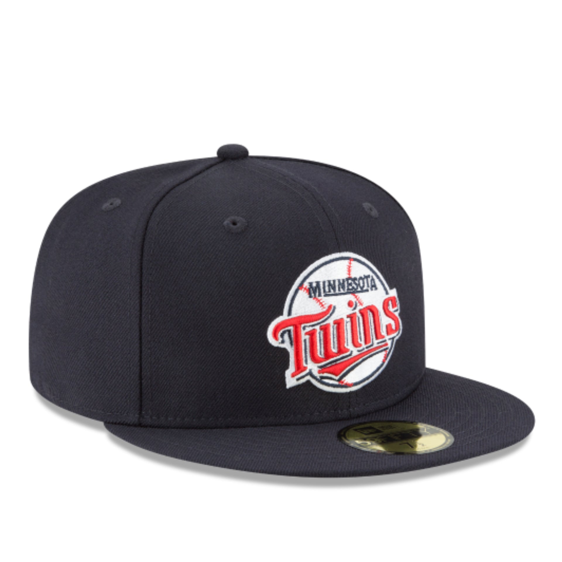 New Era Minnesota Twins Cooperstown Collection 1987 59FIFTY Fitted Hat front right angle view