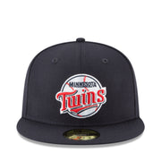 New Era Minnesota Twins Cooperstown Collection 1987 59FIFTY Fitted Hat front view