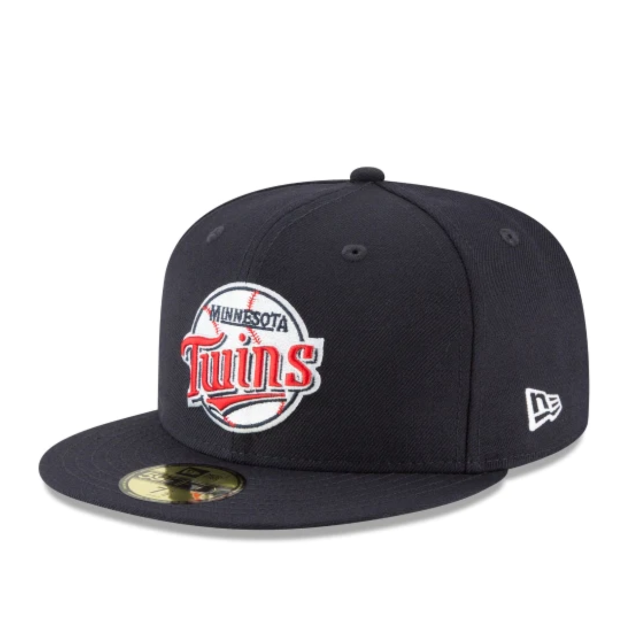 New Era Minnesota Twins Cooperstown Collection 1987 59FIFTY Fitted Hat front left angle view