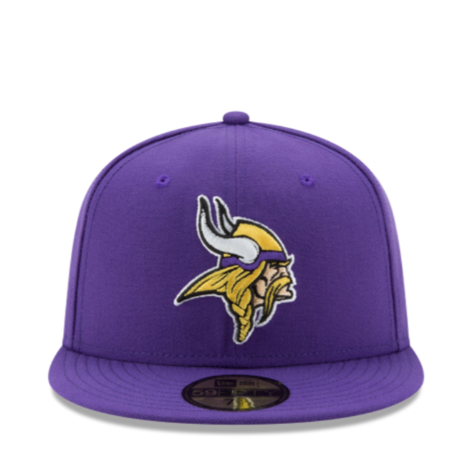 New Era NFL Minnesota Vikings 59FIFTY Fitted Hat - Purple front view