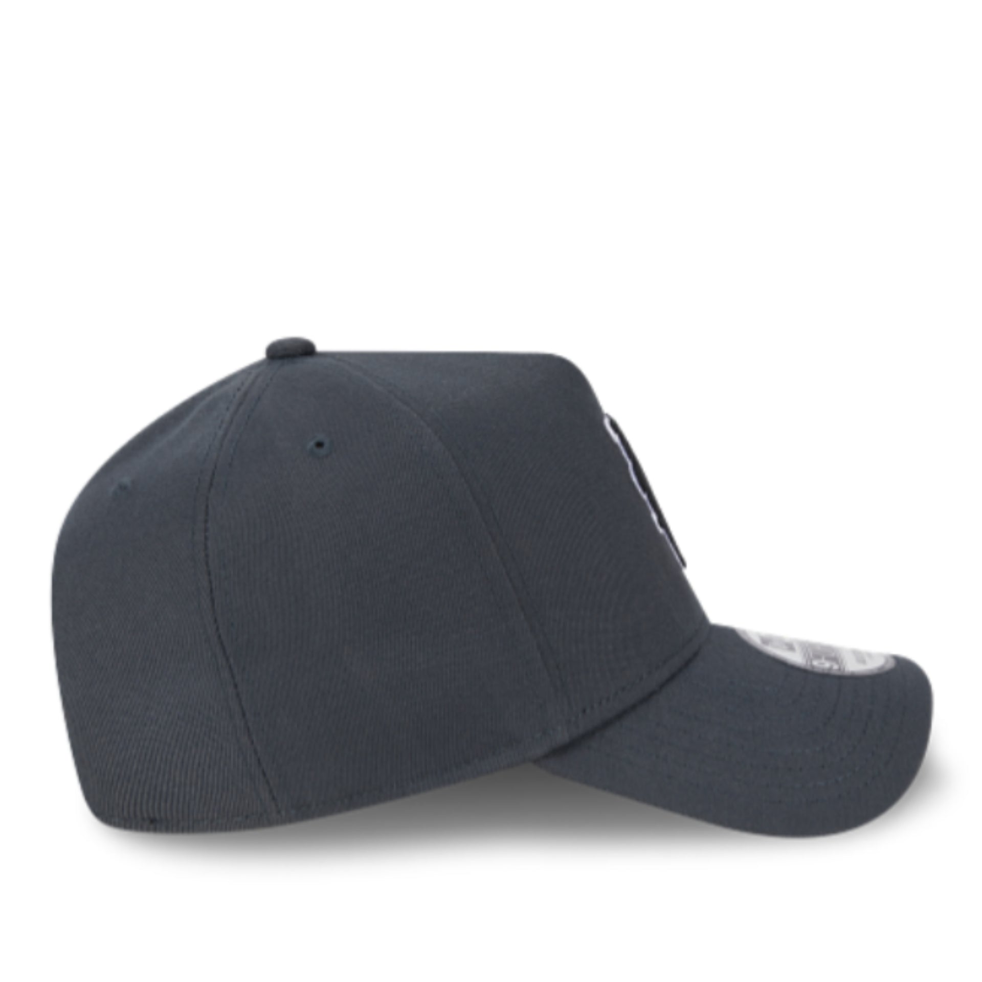 New Era New York Mets Dark Graphite 9FORTY A-Frame Snapback Hat right side view