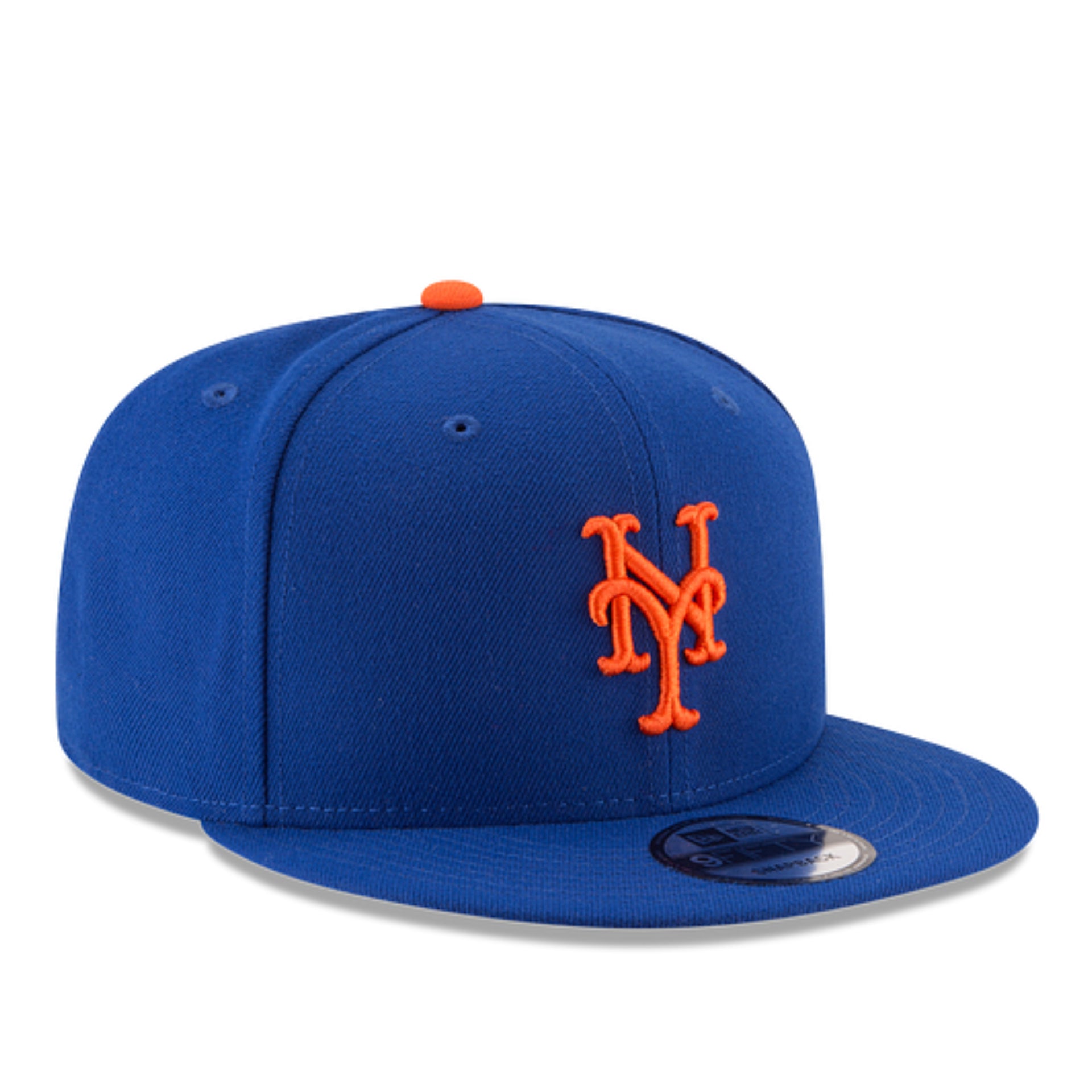 New Era New York Mets 9FIFTY Snapback Hat - Royal Blue front right view