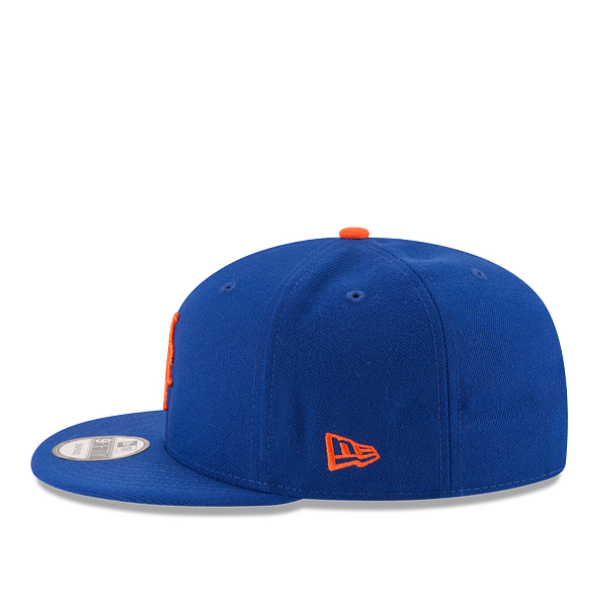 New Era New York Mets 9FIFTY Snapback Hat - Royal Blue side view