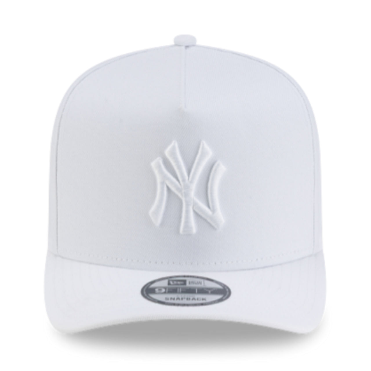 New Era New York Yankees 9FIFTY A-Frame Snapback Hat -White front view