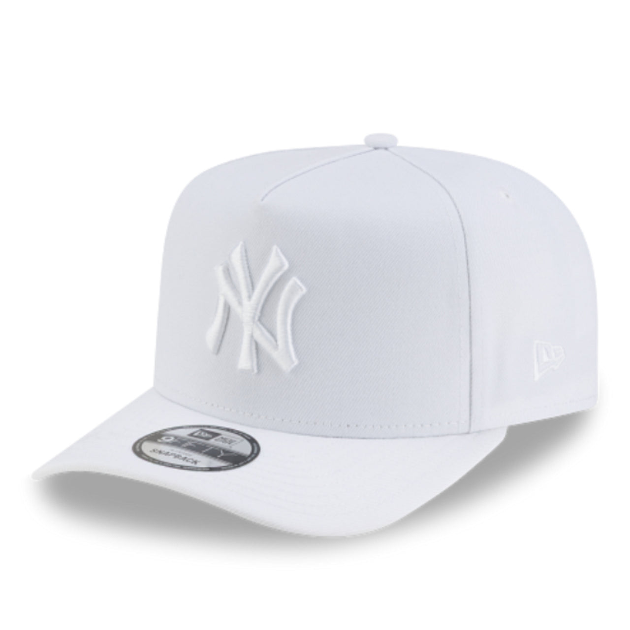 New Era New York Yankees 9FIFTY A-Frame Snapback Hat -White front left view