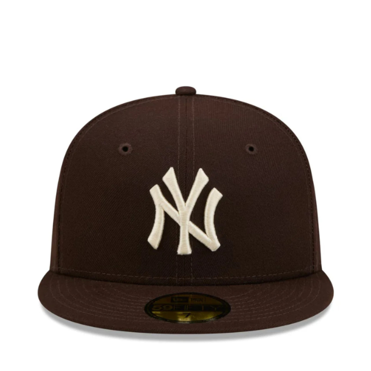 New Era New York Yankees Brown 59FIFTY Fitted Hat front view