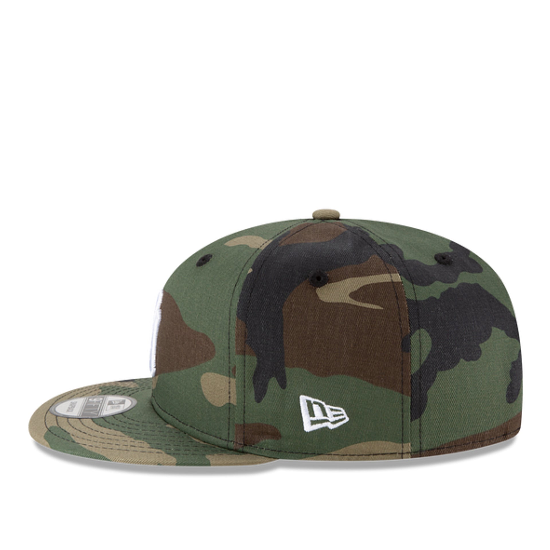New Era New York Yankees NY Camo 9FIFTY Snapback side view