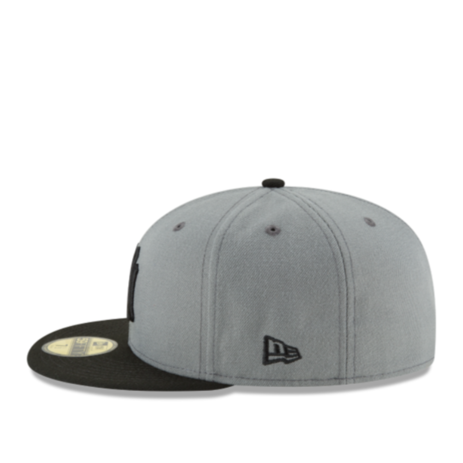 New Era New York Yankees Charcoal 59FIFTY Fitted Hat side