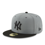 New Era New York Yankees Charcoal 59FIFTY Fitted Hat front