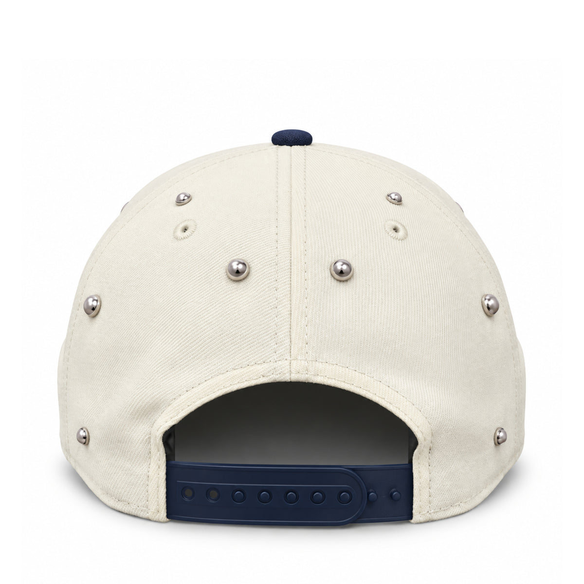 New Era New York Yankees Charms Chrome Navy 9FIFTY A-Frame Snapback Hat back view