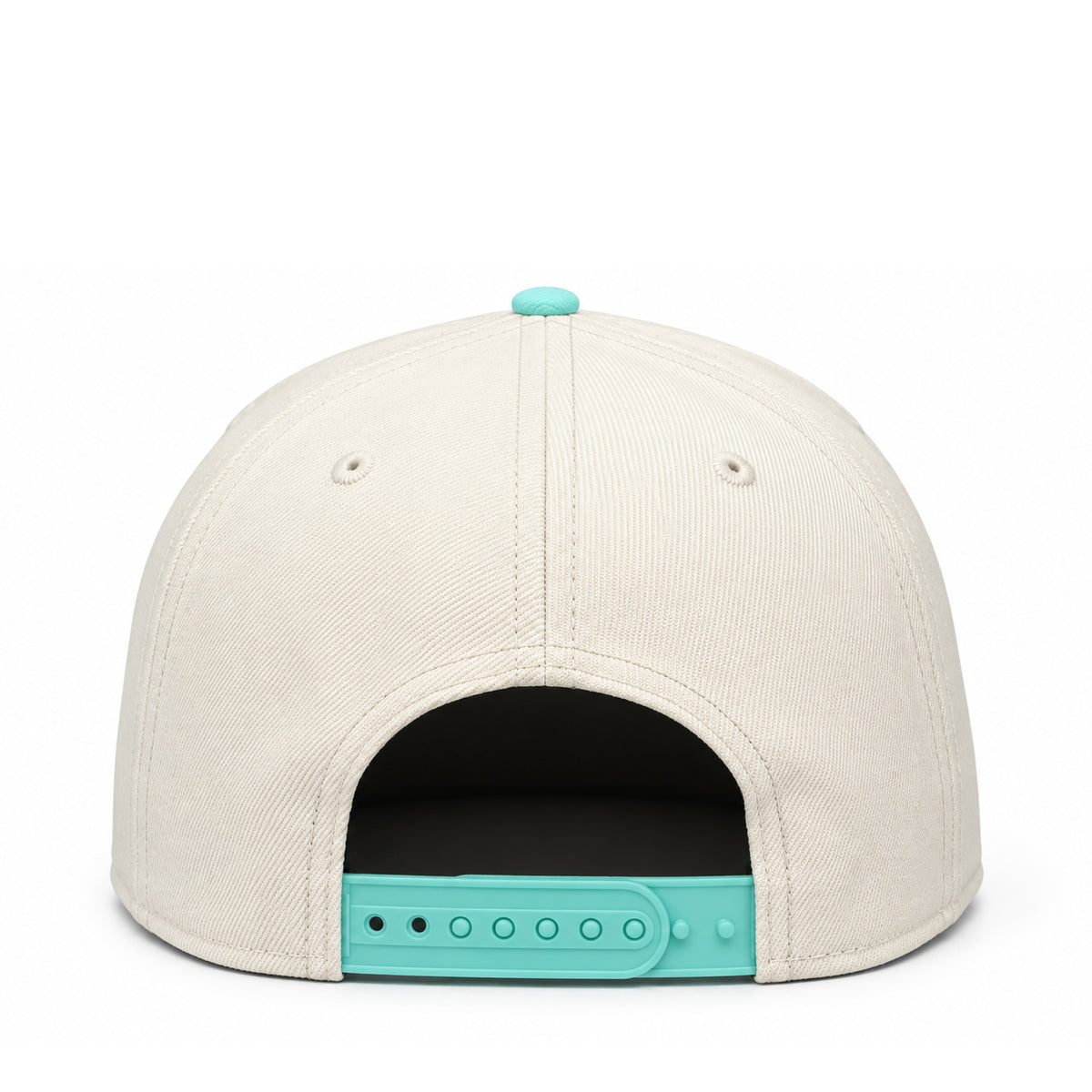 New Era New York Yankees Chrome/Mint 9FIFTY Snapback Hat back view