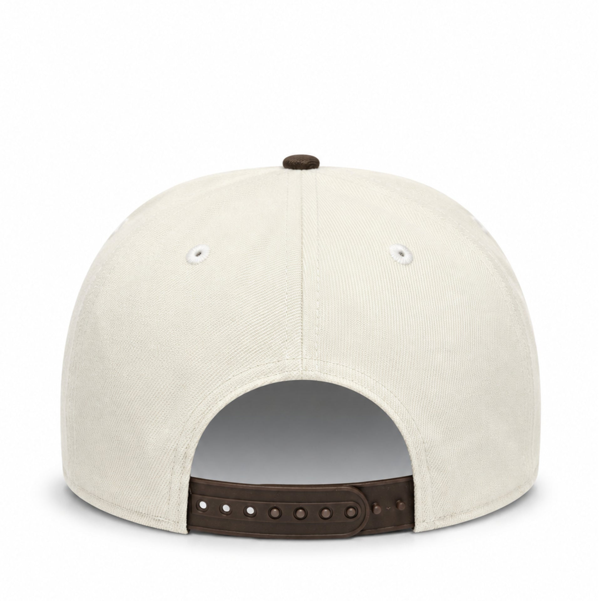 New Era New York Yankees Chrome Walnut Brown 9FORTY A-Frame Snapback Hat back view
