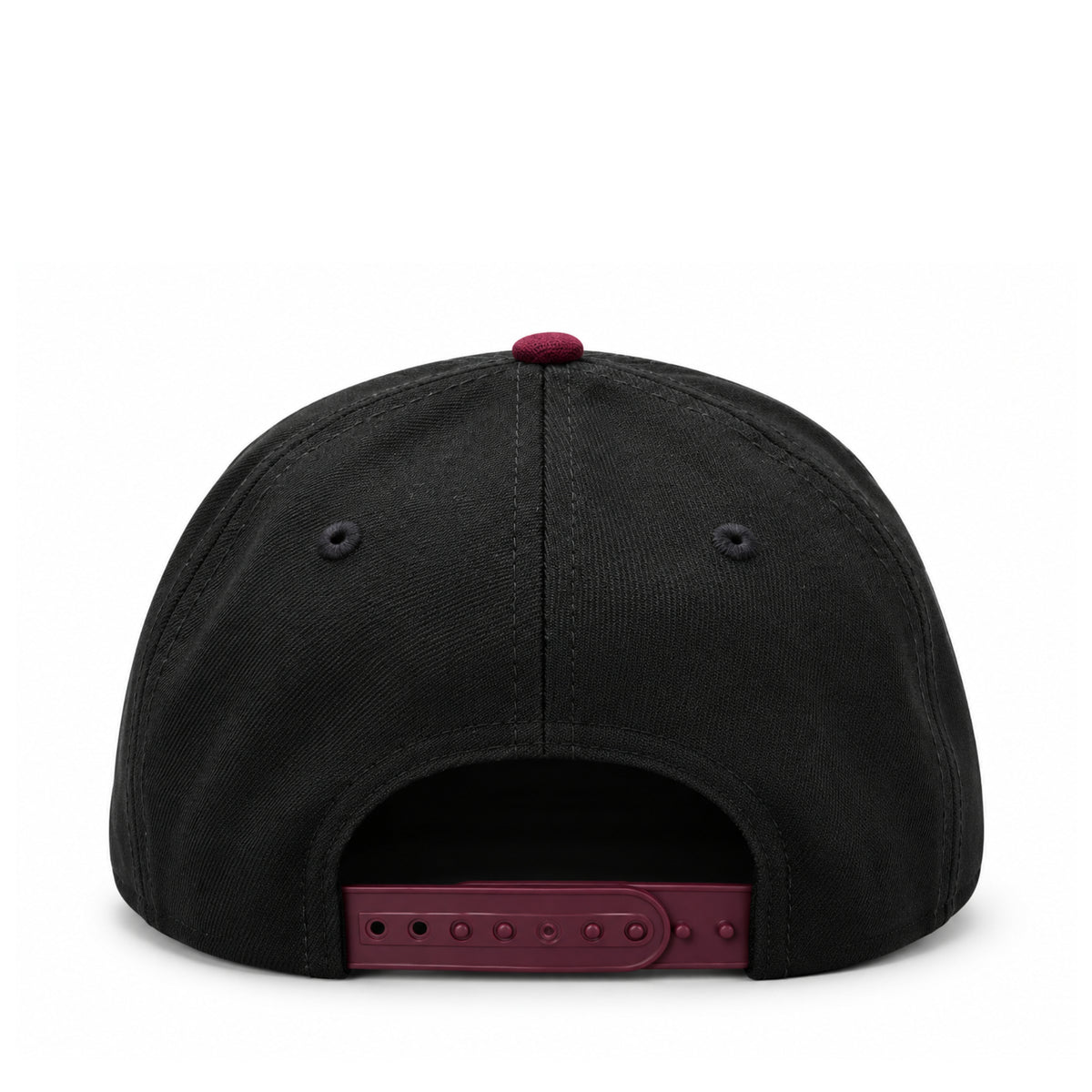 New Era New York Yankees Heart Black/Burgundy 9FORTY A-Frame Snapback Hat back view