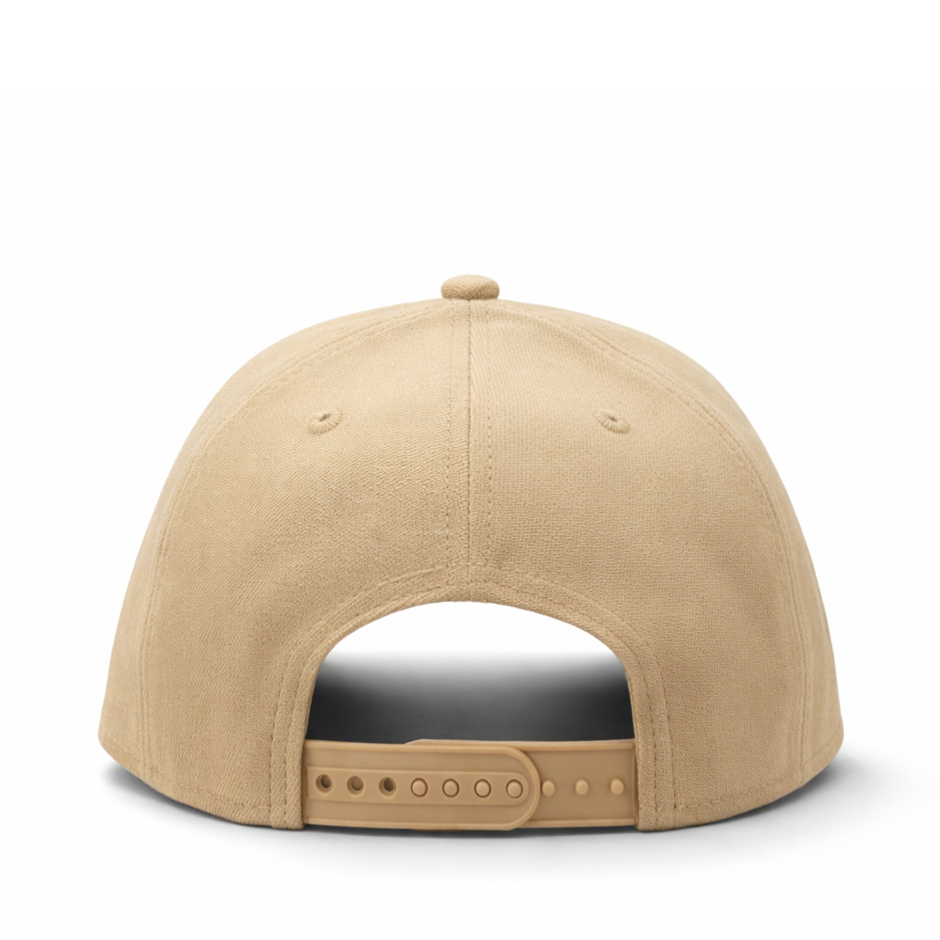 back of New Era New York Yankees Khaki 9FORTY A-Frame Snapback Hat