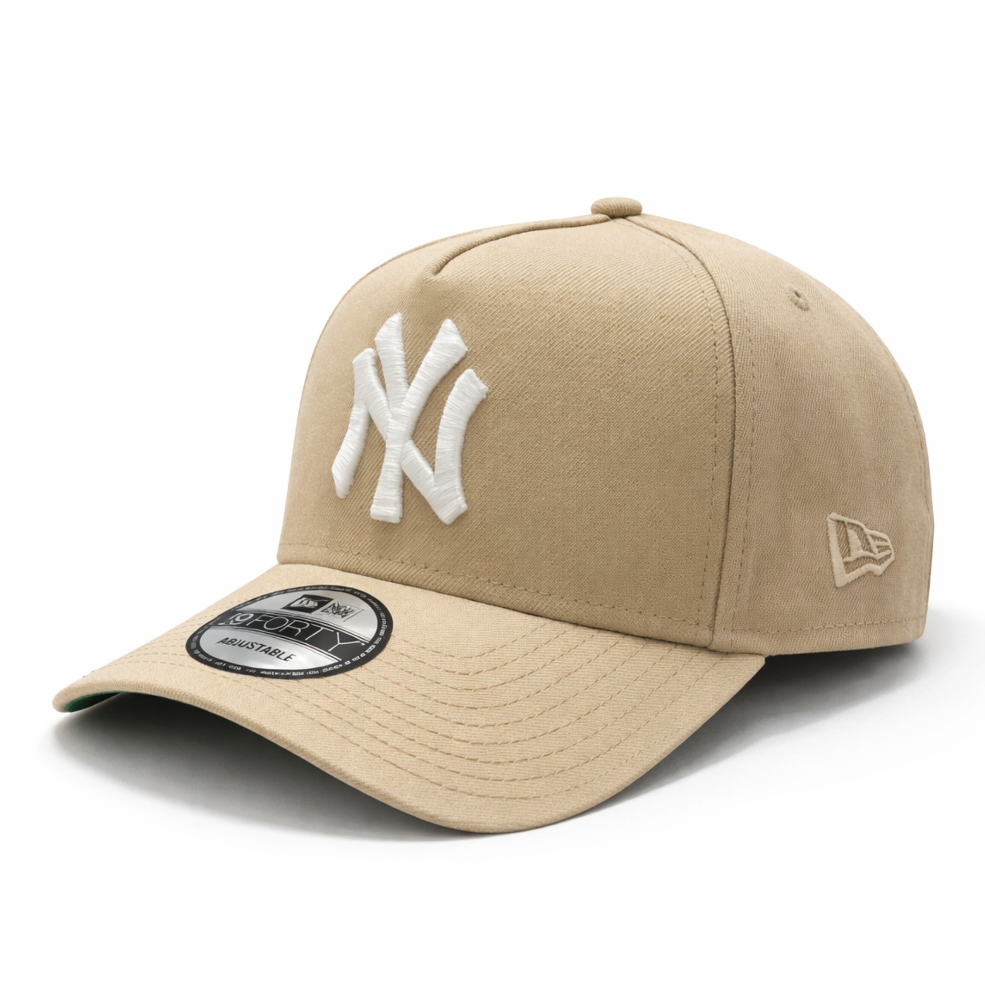 New Era New York Yankees Khaki 9FORTY A-Frame Snapback Hat