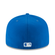 New Era New York Yankees Light Blue 59FIFTY Fitted Hat with white logo back