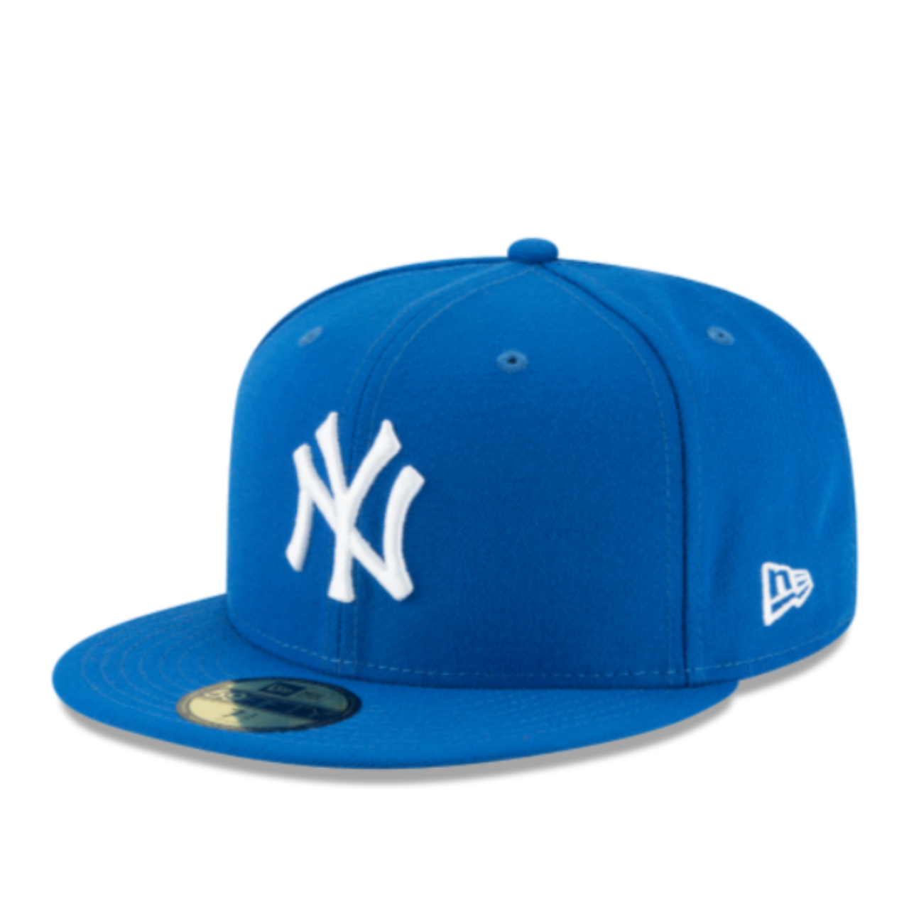 New Era New York Yankees Light Blue 59FIFTY Fitted Hat with white logo front