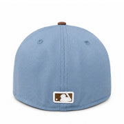 New Era New York Yankees Light Blue/Brown 59FIFTY Fitted Hat back view