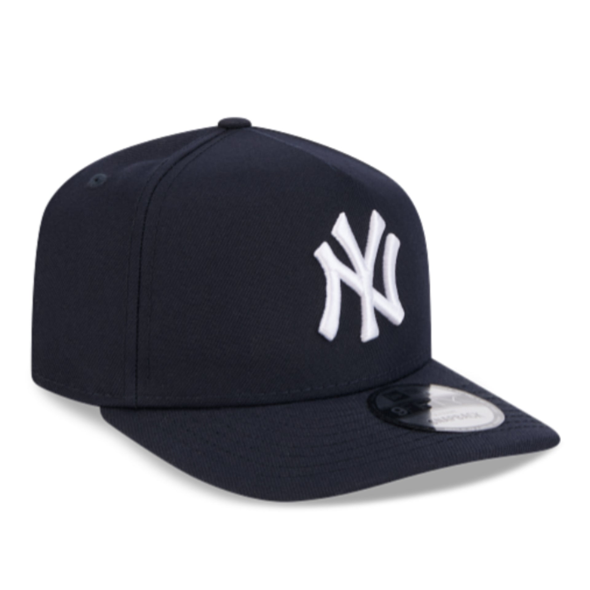 New Era New York Yankees 9FIFTY A-Frame Snapback Hat - Navy front right view
