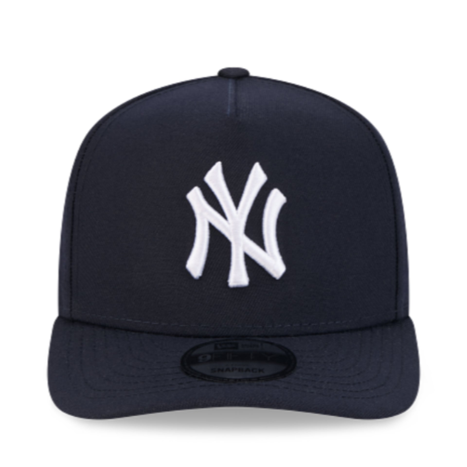 New Era New York Yankees 9FIFTY A-Frame Snapback Hat - Navy front view