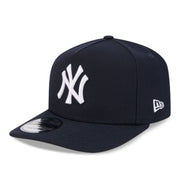 New Era New York Yankees 9FIFTY A-Frame Snapback Hat - Navy front left view