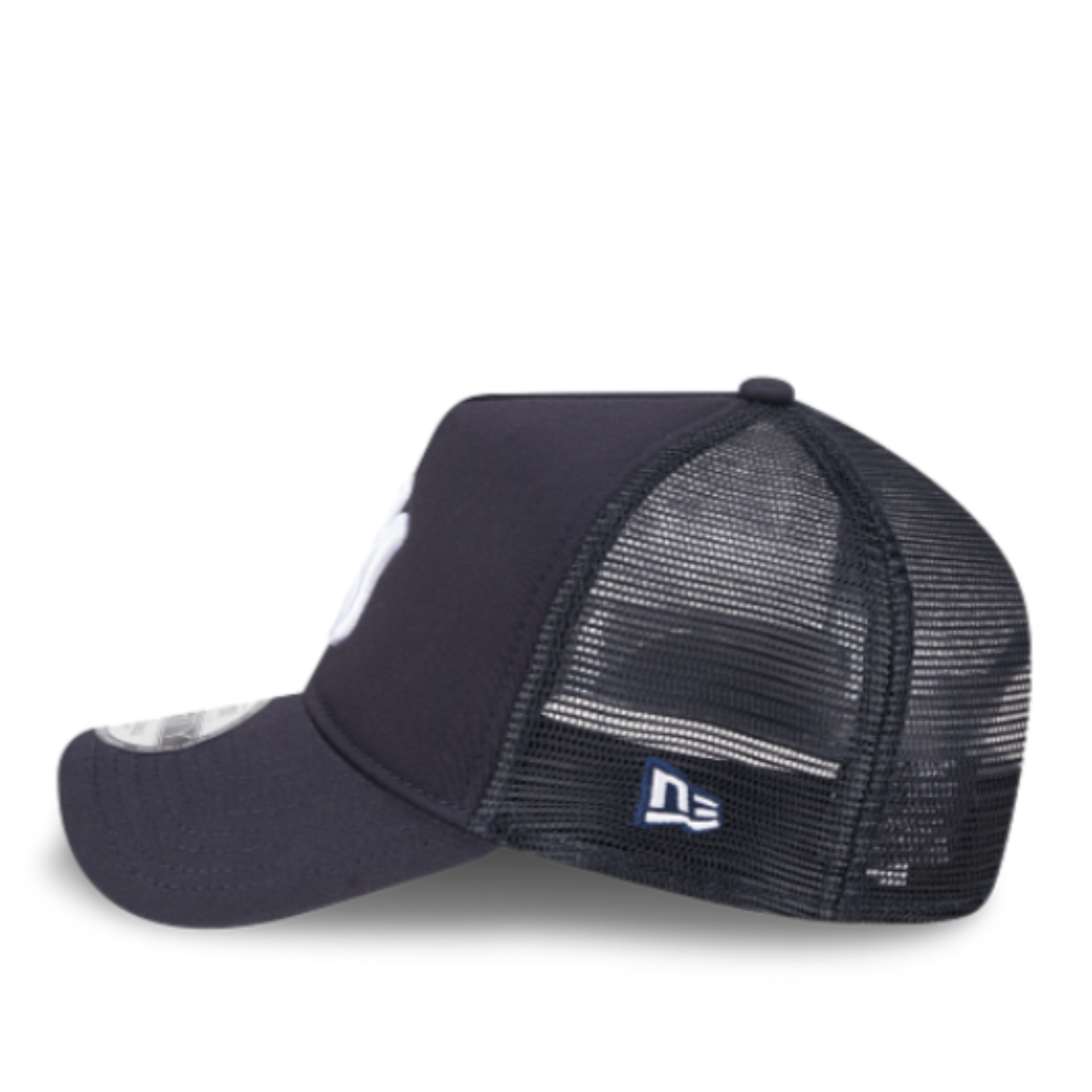 New Era New York Yankees Navy 9FORTY A-Frame Adjustable Hat side