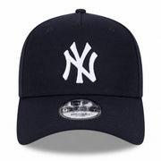 New Era New York Yankees Navy 9FORTY A-Frame Snapback Hat front view