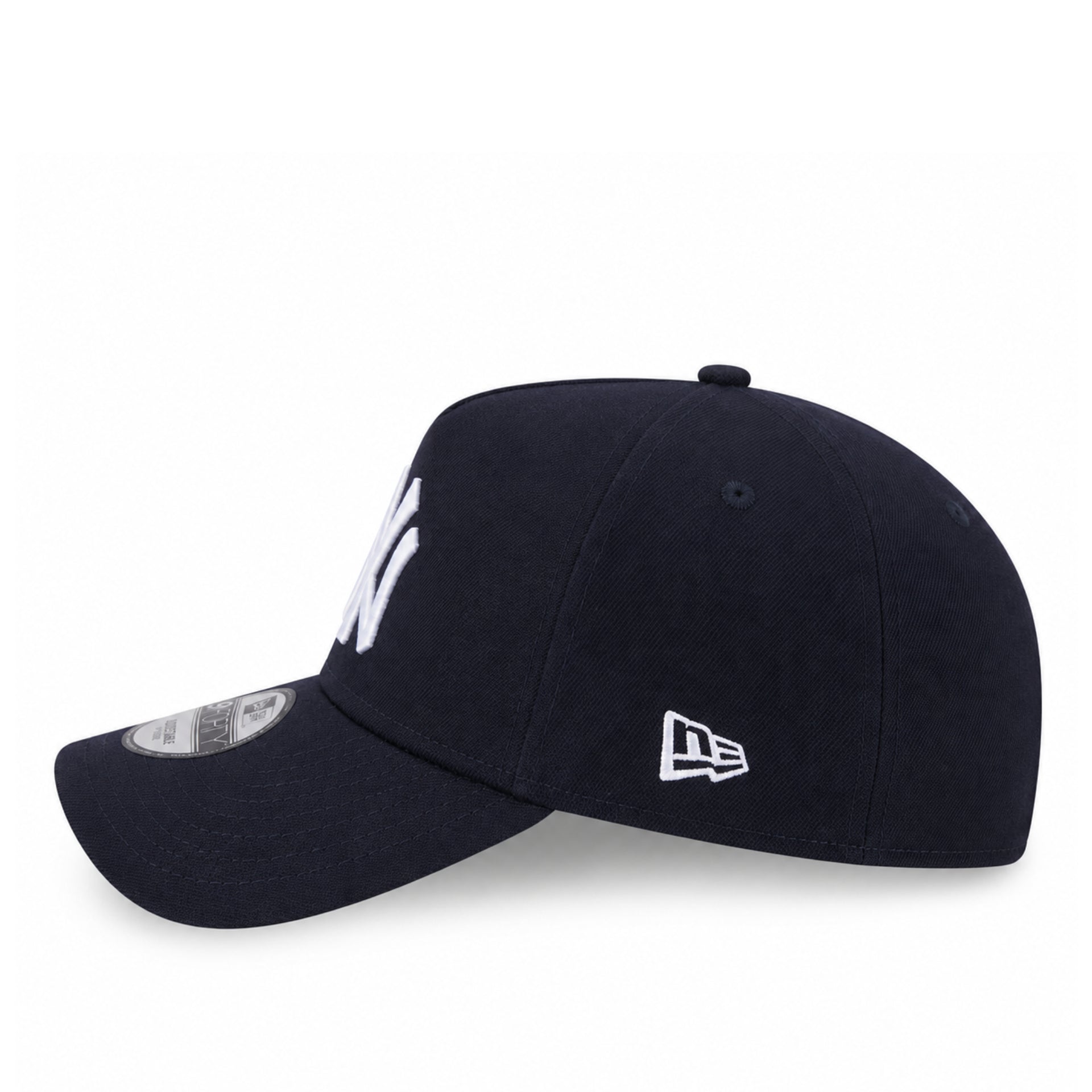 New Era New York Yankees Navy 9FORTY A-Frame Snapback Hat left side view
