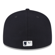 New Era New York Yankees navy on-field 59FIFTY fitted hat back view