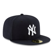 New Era New York Yankees Navy On-Field 59FIFTY Fitted Hat front right view