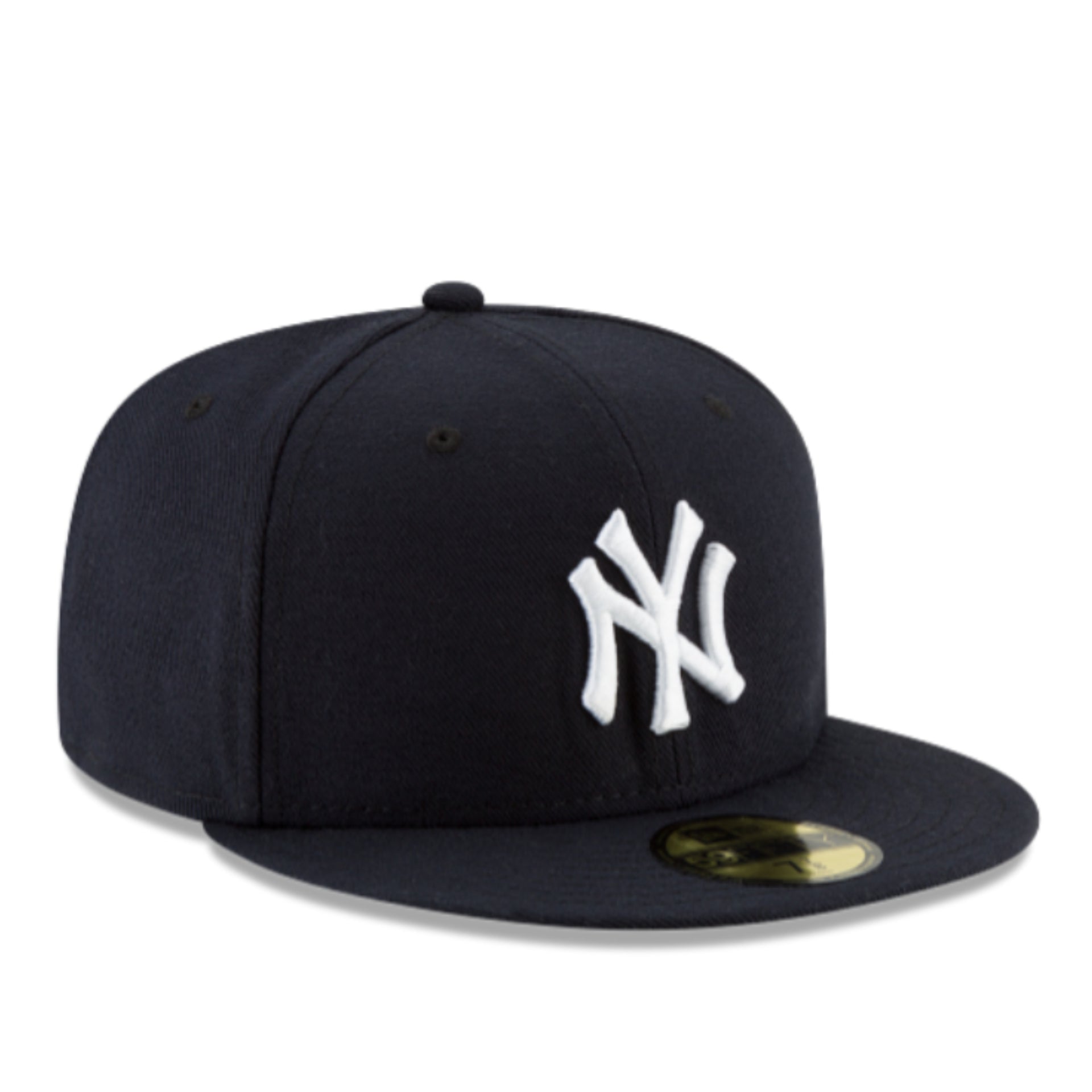 New Era New York Yankees Navy On-Field 59FIFTY Fitted Hat front right view