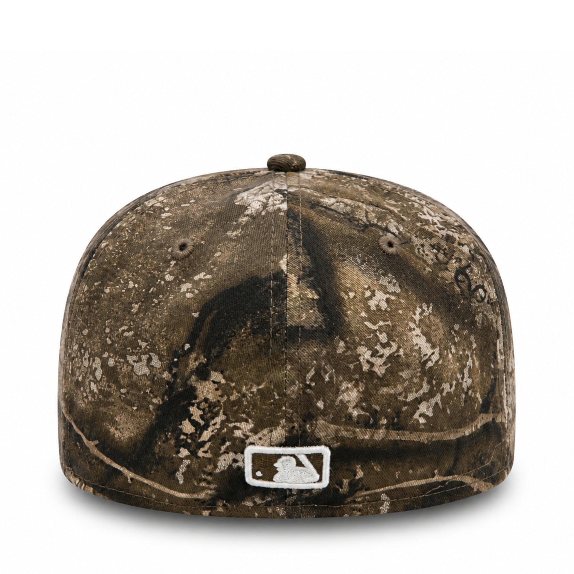 New Era New York Yankees Real Tree Camo 59FIFTY Fitted Hat back view