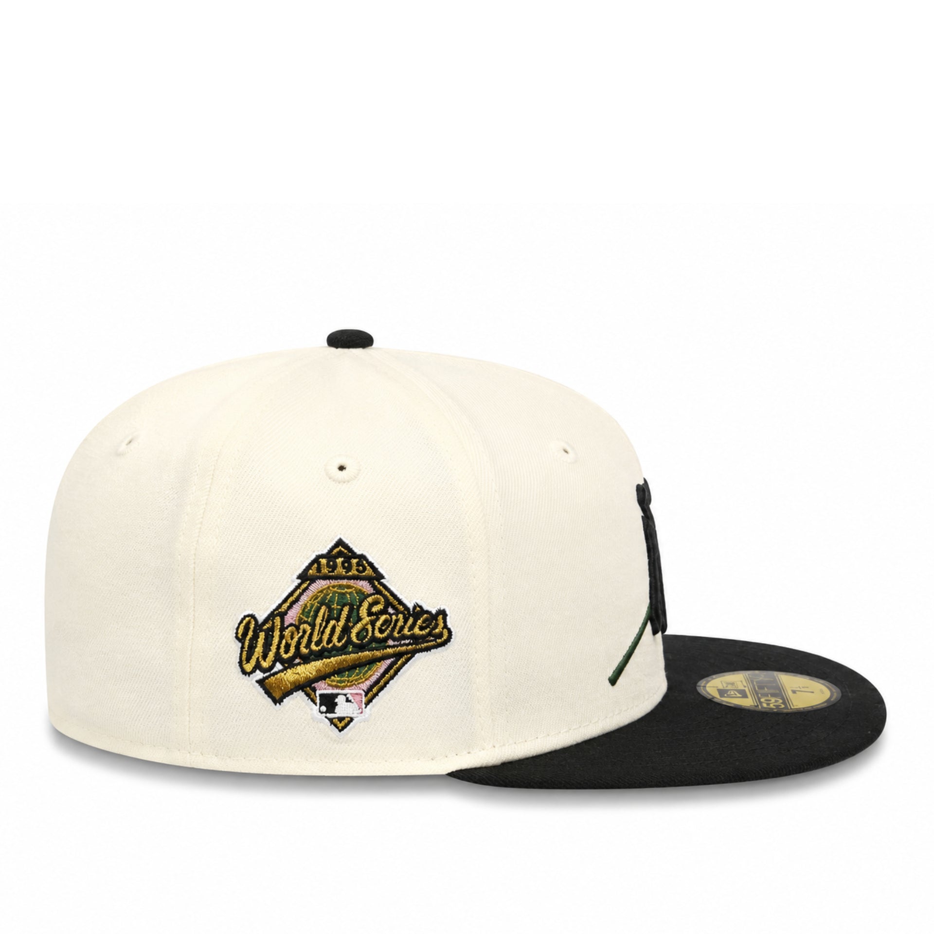 Baseball cap with World Series logo on a white background