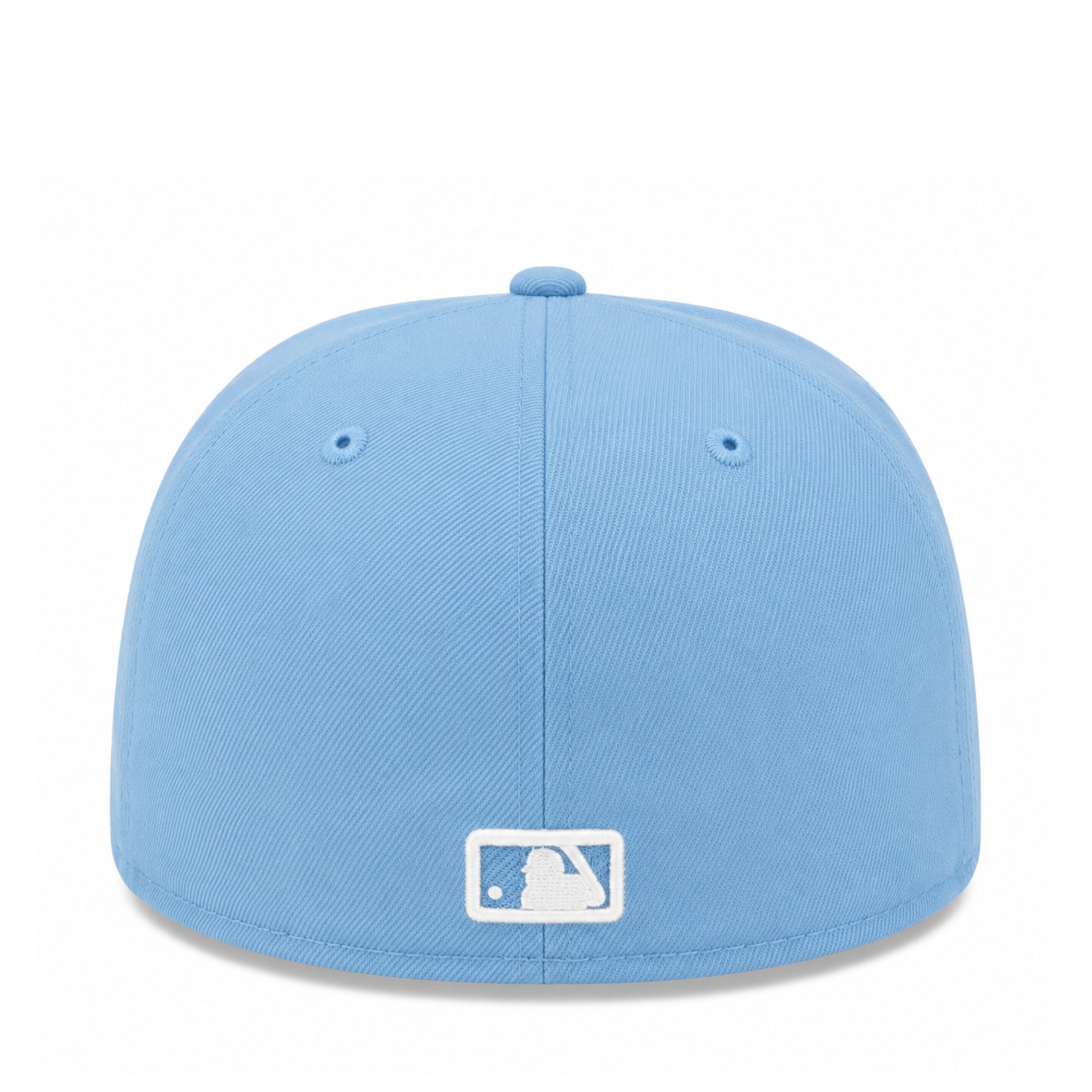 New Era New York Yankees Sky Blue White 59FIFTY Fitted Hat back view