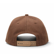 back of New Era New York Yankees Walnut 9FORTY A-Frame Snapback Hat