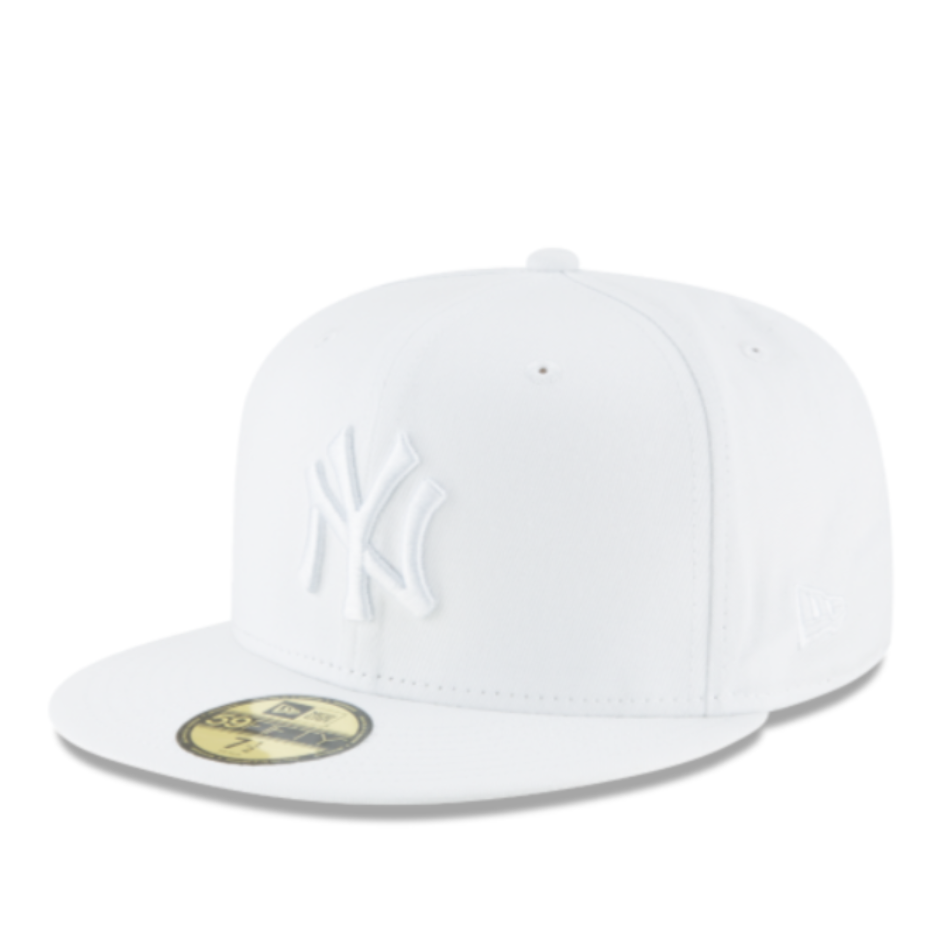 New Era New York Yankees White 59FIFTY Fitted Hat front