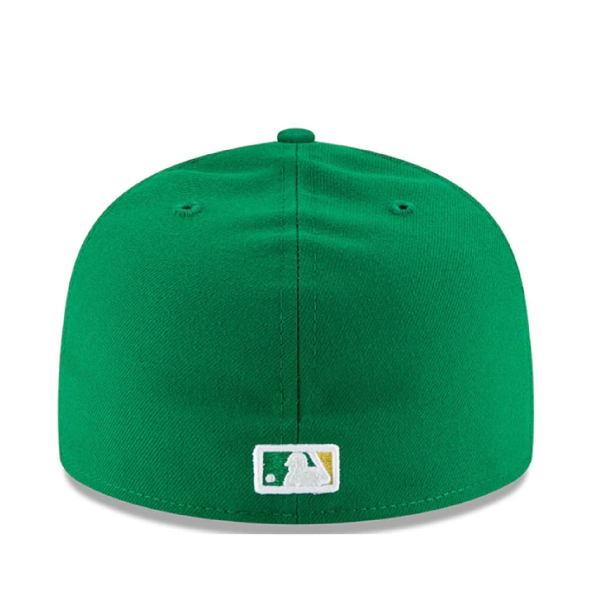 New Era Oakland Athletics A's Kelly Green On-Field 59FIFTY Fitted Hat back view