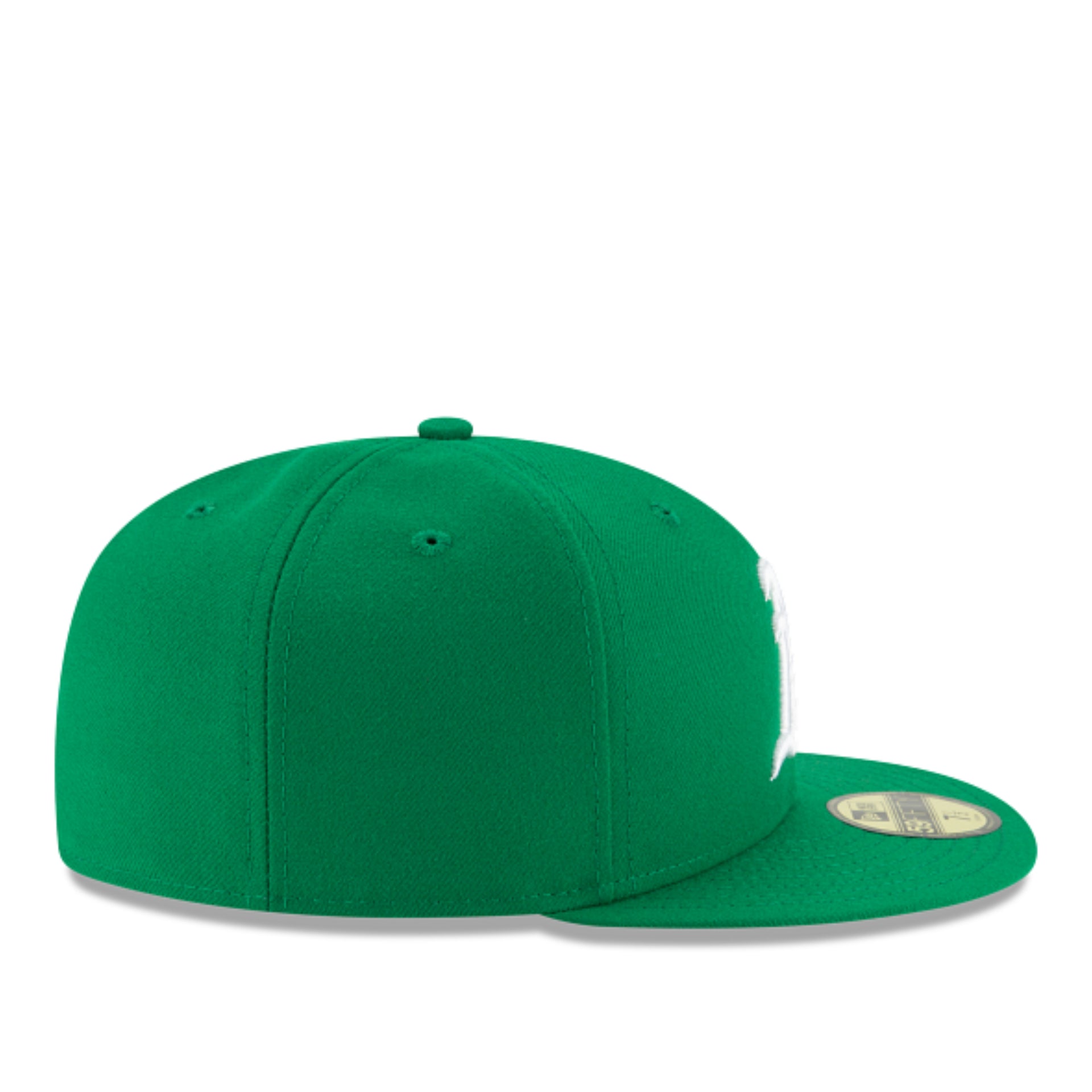 New Era Oakland Athletics A's Kelly Green On-Field 59FIFTY Fitted Hat right side view