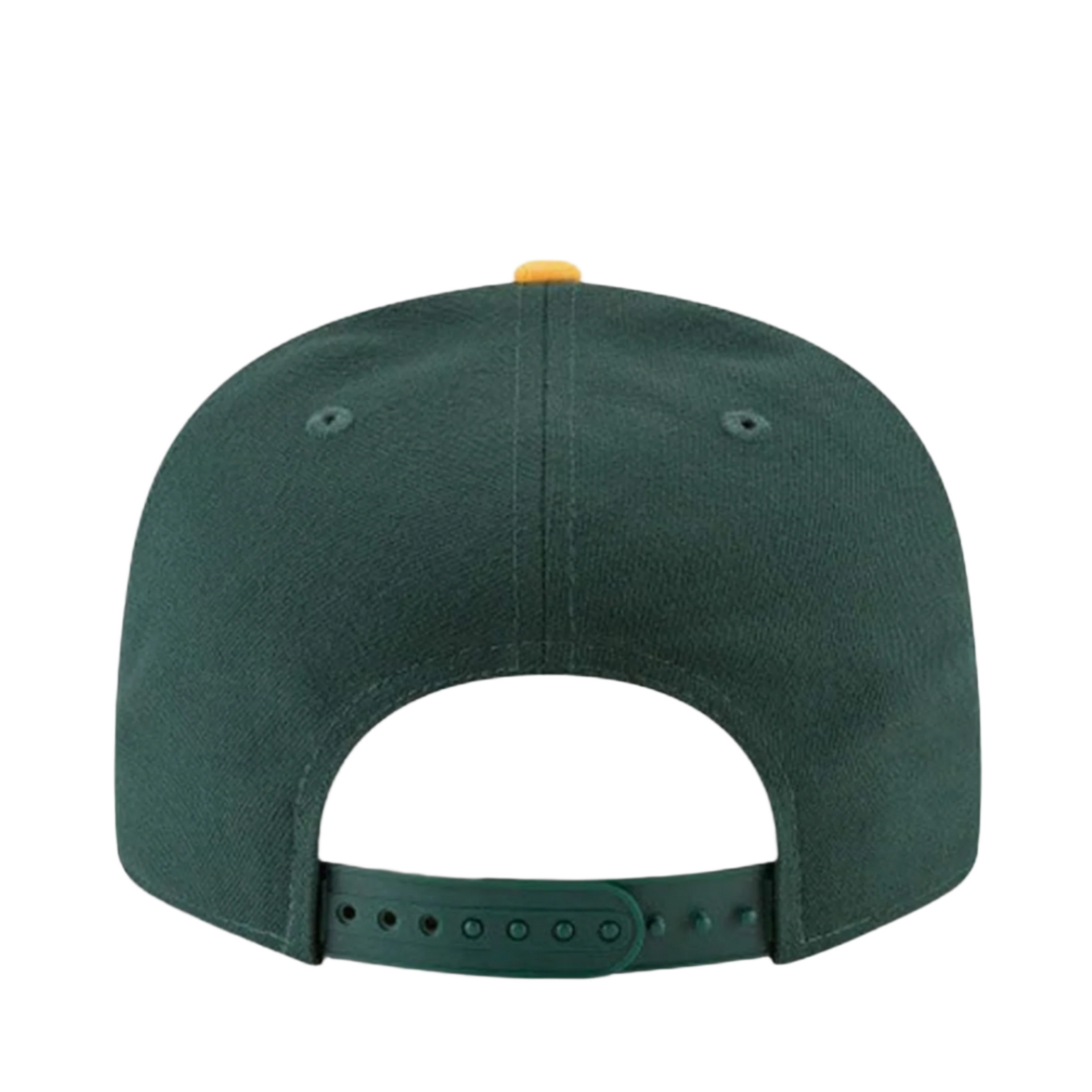 New Era Oakland Athletics A's 9FIFTY Snapback - Green/Yellow back view