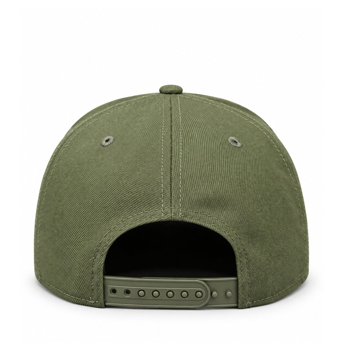 New Era Oakland Athletics 1989 World Series Olive 9FIFTY A-Frame Snapback Hat back view