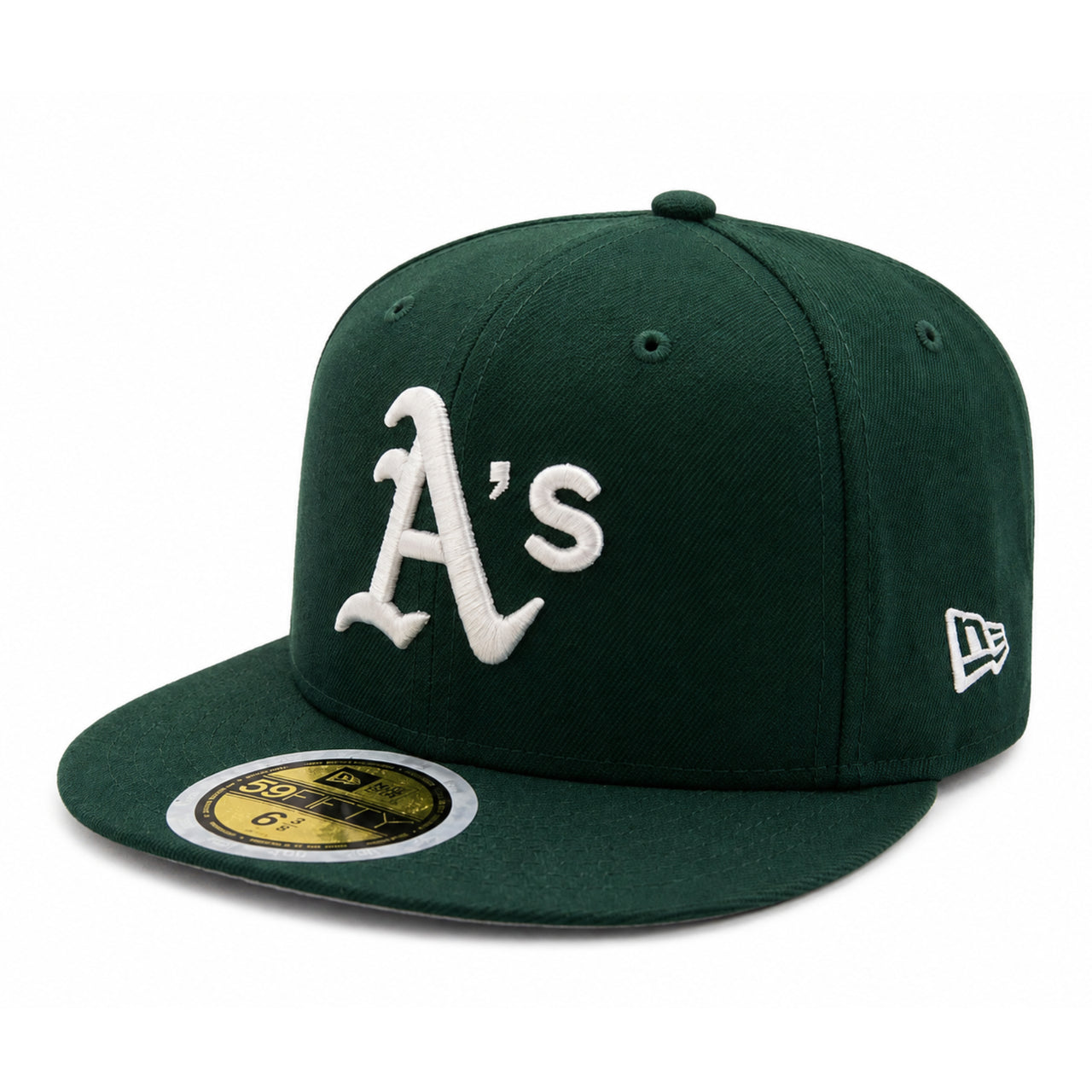 New Era Oakland Athletics Green White Kids 59FIFTY Fitted Hat