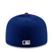 New Era Philadelphia Phillies Royal Red 59FIFTY Fitted Hat back view